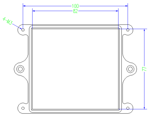 二氧化碳传感器尺寸 二氧化碳传感器尺寸