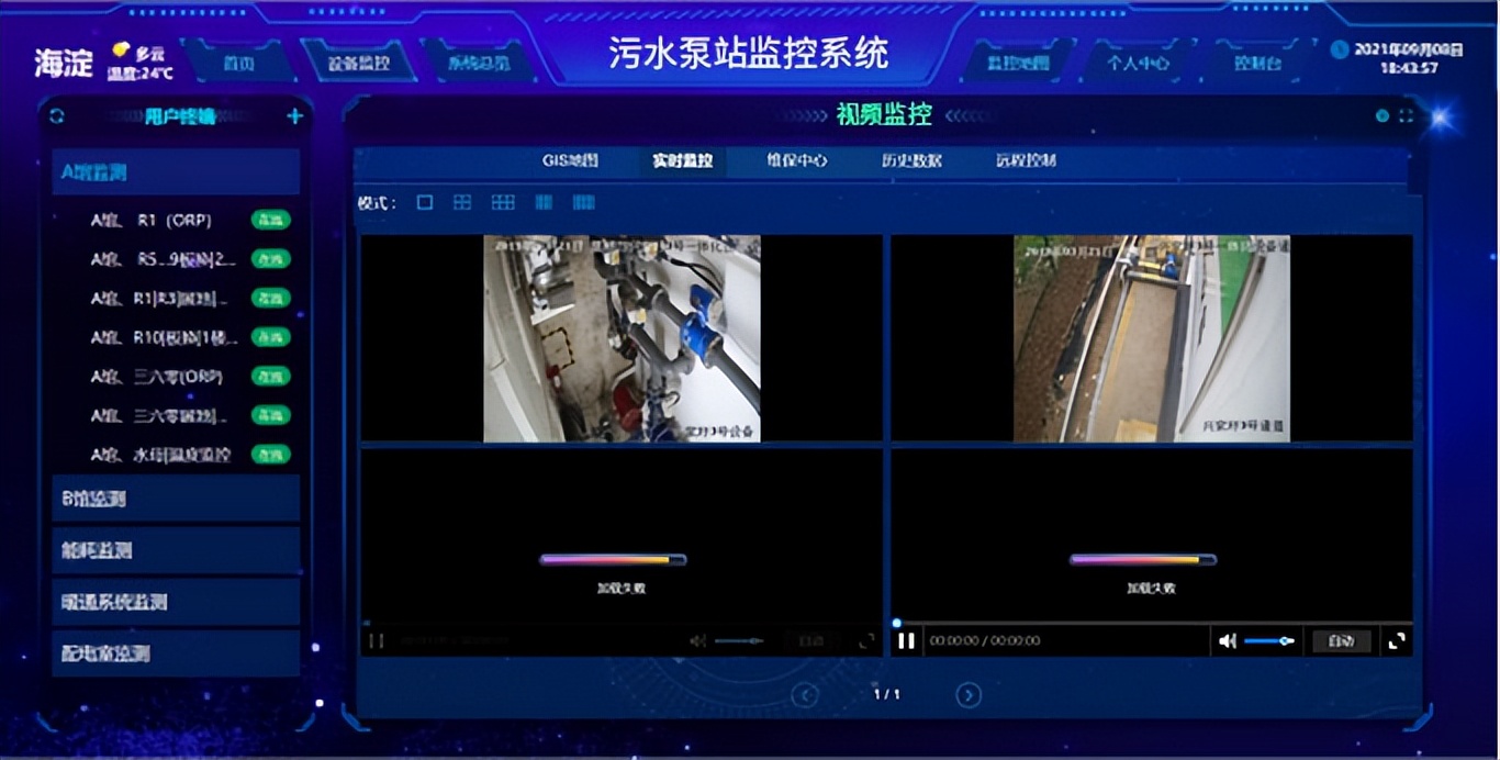 污水泵站监控系统 污水泵站监控系统