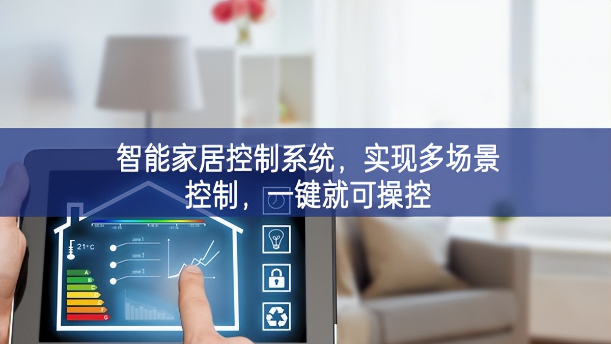 智能家居控制系统，实现多场景控制，一键就可操控