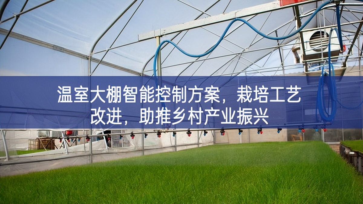 温室大棚智能控制方案，栽培工艺改进，助推乡村产业振兴