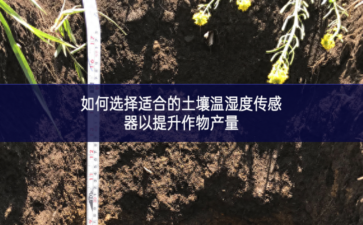 如何选择适合的土壤温湿度传感器以提升作物产量 如何选择适合的土壤温湿度传感器以提升作物产量