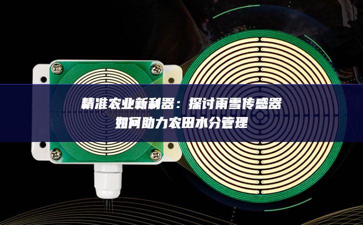 精准农业新利器：探讨雨雪传感器如何助力农田水分管理