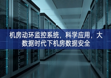 机房动环监控系统，科学应用，大数据时代下机房数据安全