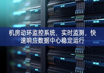 机房动环监控系统，实时监测，快速响应数据中心稳定运行