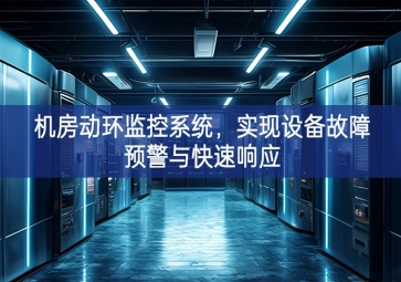 机房动环监控系统，实现设备故障预警与快速响应