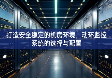 打造安全稳定的机房环境，动环监控系统的选择与配置