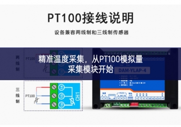 精准温度采集，从PT100模拟量采集模块开始