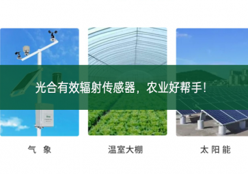 光合有效辐射传感器，农业好帮手！